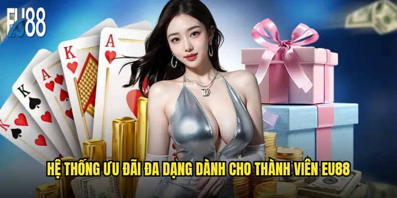 Khuyến mãi Eu88 có thực sự hấp dẫn và đáng tin cậy? 1 Hệ thống ưu đãi đa dạng dành cho thành viên Eu88